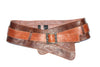 Double Wide Reversible Leather Belt
